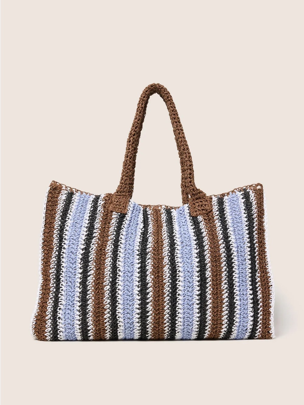 Evereve Brandi Raffia Tote